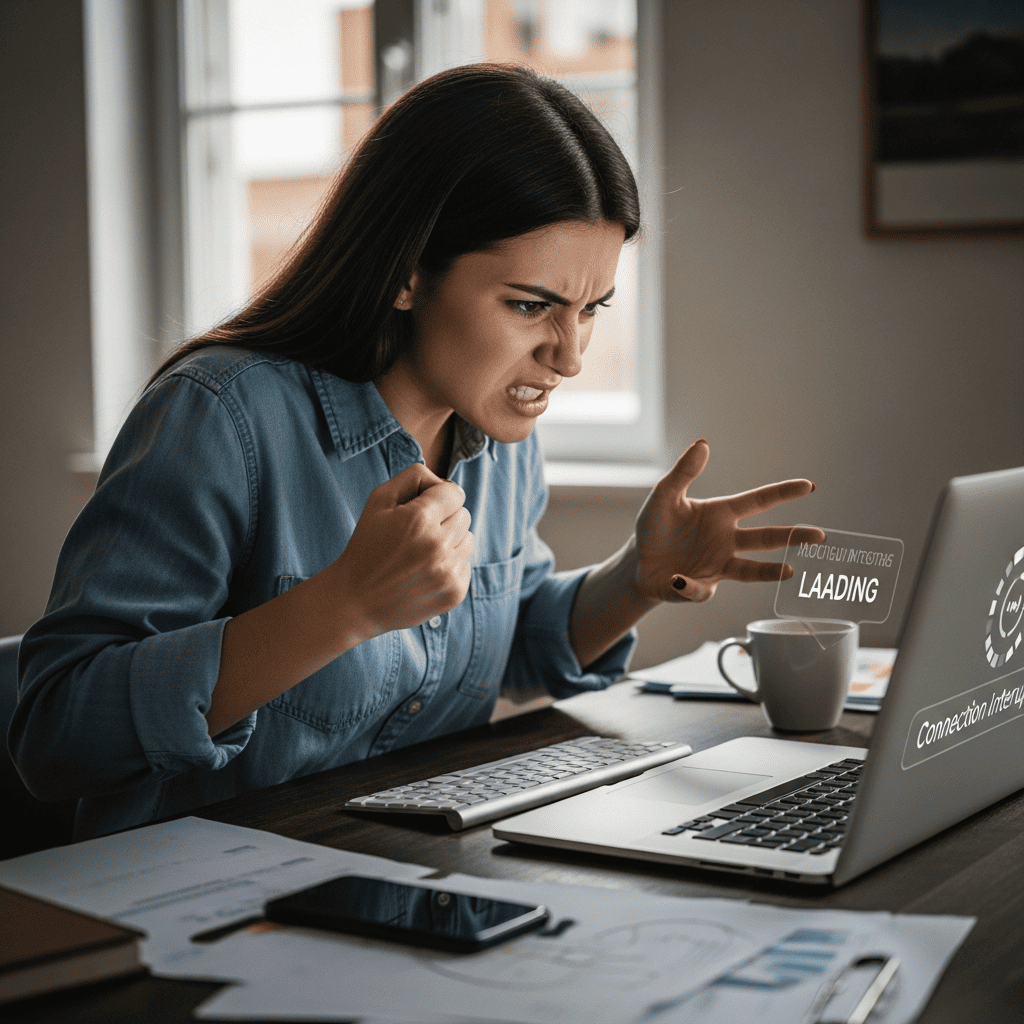 Разные скорости интернета – почему реальная ниже заявленной